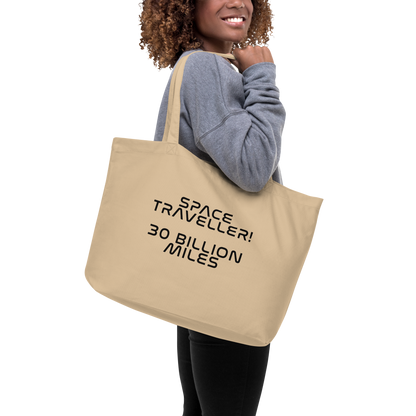 30 Billion Mile Large Organic Tote Bag