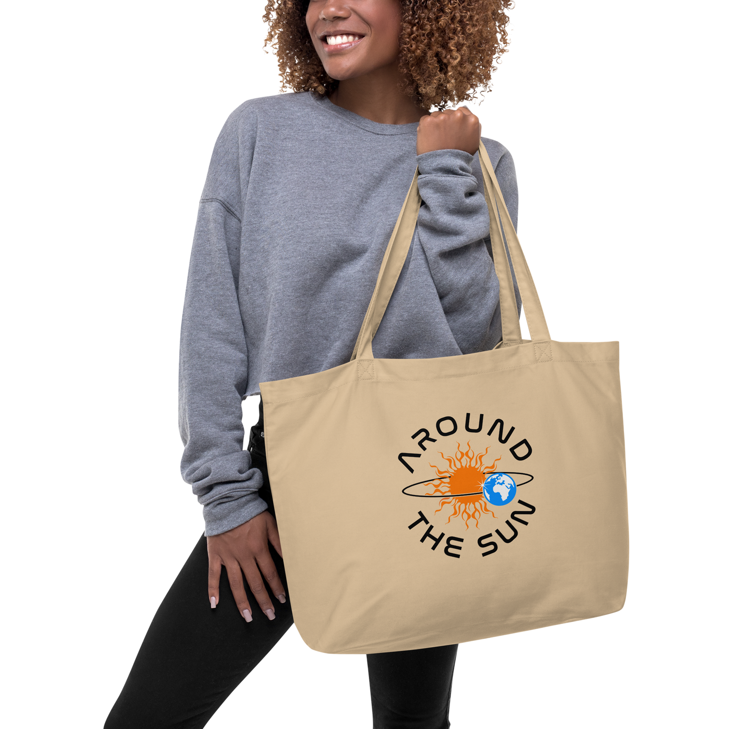 30 Billion Mile Large Organic Tote Bag