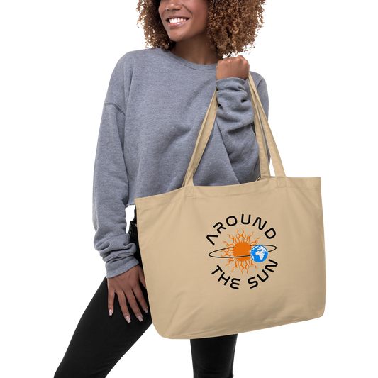 30 Billion Mile Large Organic Tote Bag